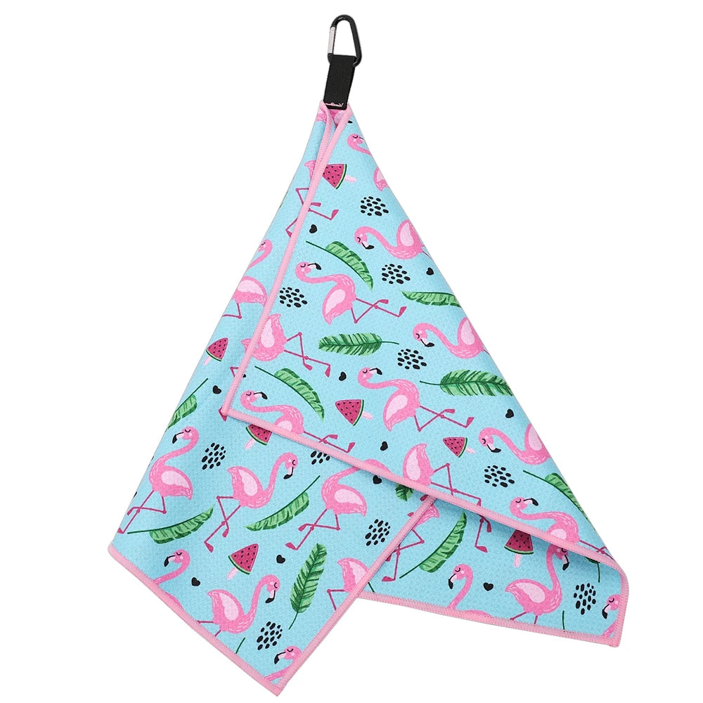 Tri-fold Waffle Towel (Various Designs)