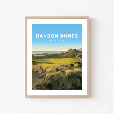 Golf Course Printed Canvas