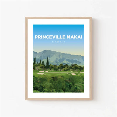 Golf Course Printed Canvas
