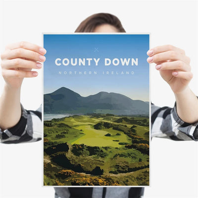 Golf Course Printed Canvas