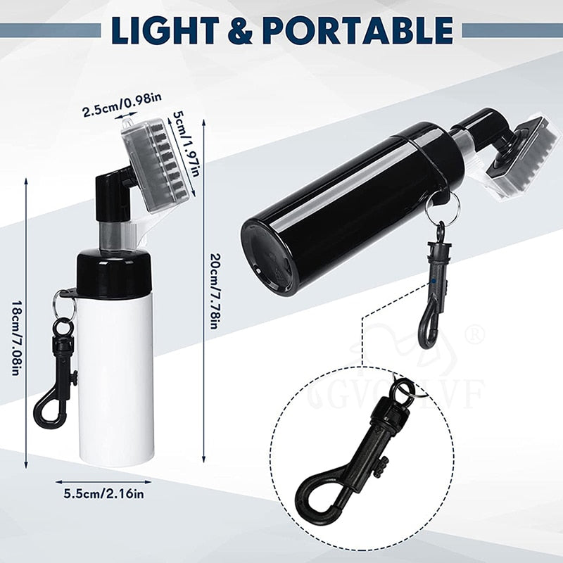 Club and Shoe Brush