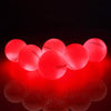 6 Pack LED Illuminated Night Balls!