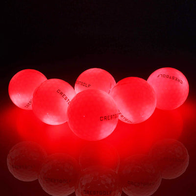 6 Pack LED Illuminated Night Balls!