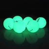 Half Dozen Fluorescent Luminous Glow Balls and Free Charge Torch (6)