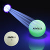 Half Dozen Fluorescent Luminous Glow Balls and Free Charge Torch (6)