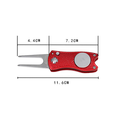 Stainless Steel Pitch Repairer and Ball Marker