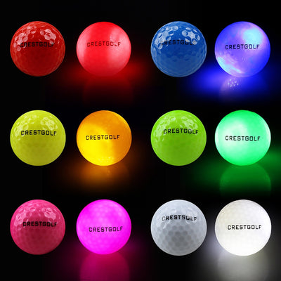 6 Pack LED Illuminated Night Balls!