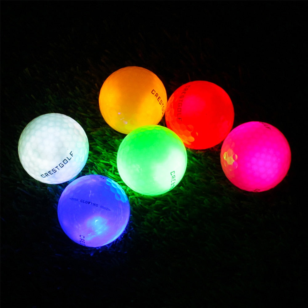 6 Pack LED Illuminated Night Balls!